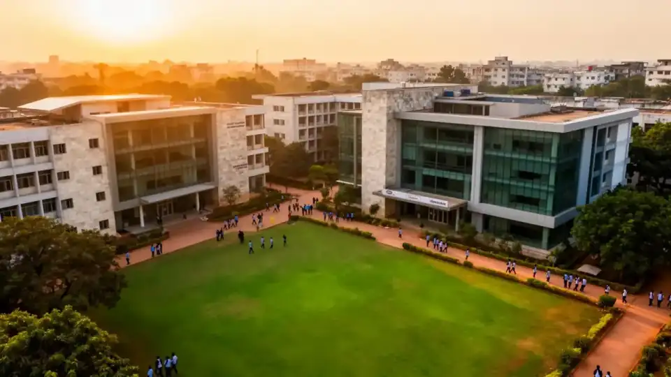 Modern Bangalore college campus